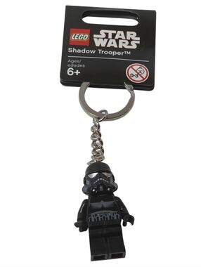 LEGO Star Wars Black Shadow Trooper Keychain
